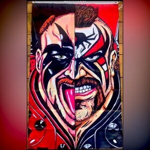 Road Warriors Wrestling Flag Banner 3 x5 Feet Fan Gift Decor